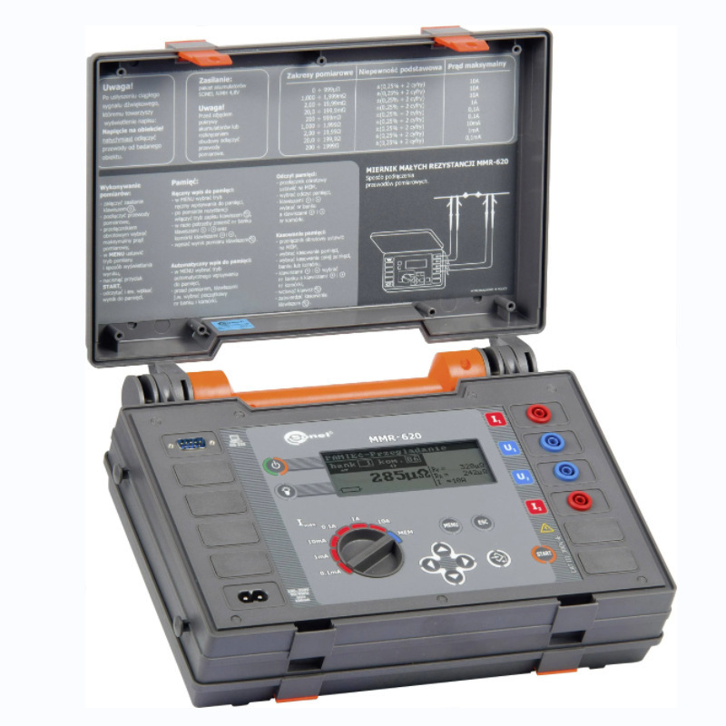 波兰原装 Sonel索耐 MMR-620 微欧表 高精度接触电阻表和志