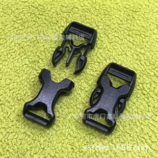 New 3-point Plastic Camera with Cat Collar Buckle 1CM Mini Pet Buckle Paracord Braided Safety Buckle