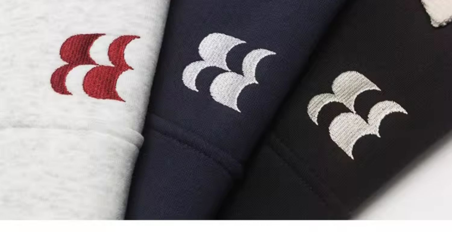 New hoodie men's trendy brand new letter embroidery contrasting color American college style sports collar on clothes_voghion.com