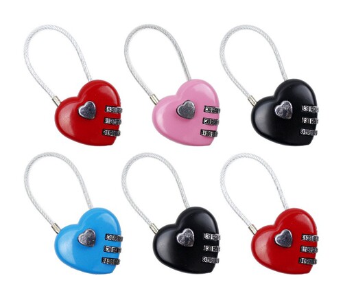 Password Ball Steel Wire Password Lock Gym Padlock Luggage Lock Backpack Bicycle Lock Factory