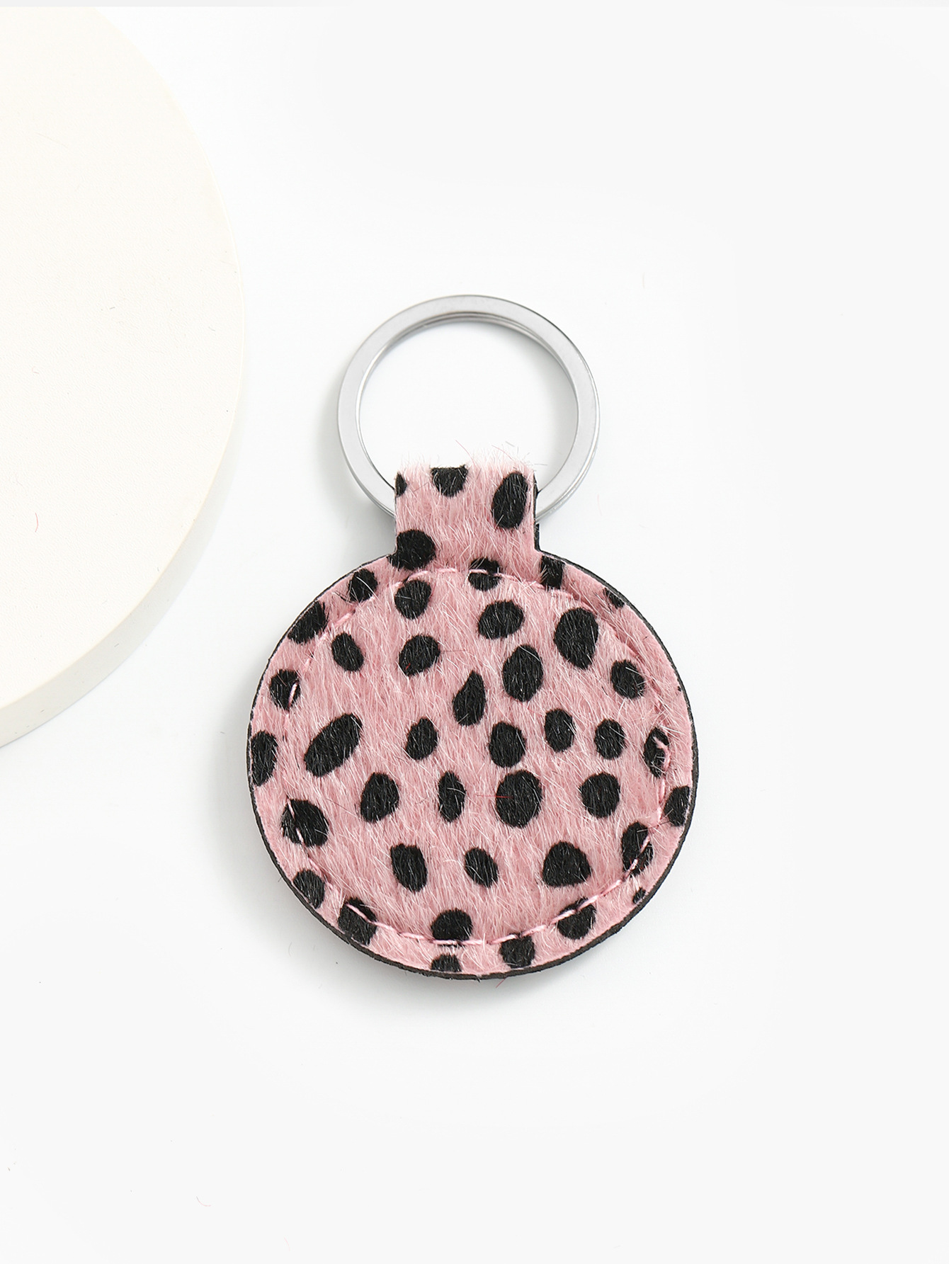 12g Weight Keychain Classification 1 Piece Quantity Daily Occasion PU Material Leopard Pattern Unisex Gender Casual Style Casual Leopard PU Unisex Keychain 16