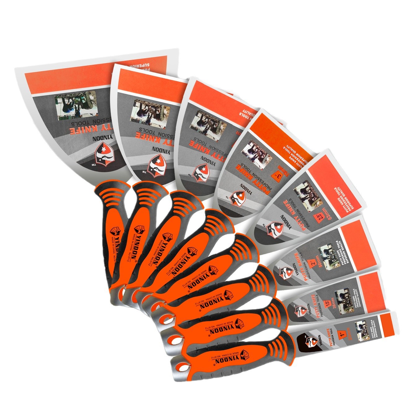 Cuchillo de masilla de espejo de acero inoxidable súper grueso, espátula de masilla pulida fina, espátula de espátula de pintura de pared, espátula de limpieza