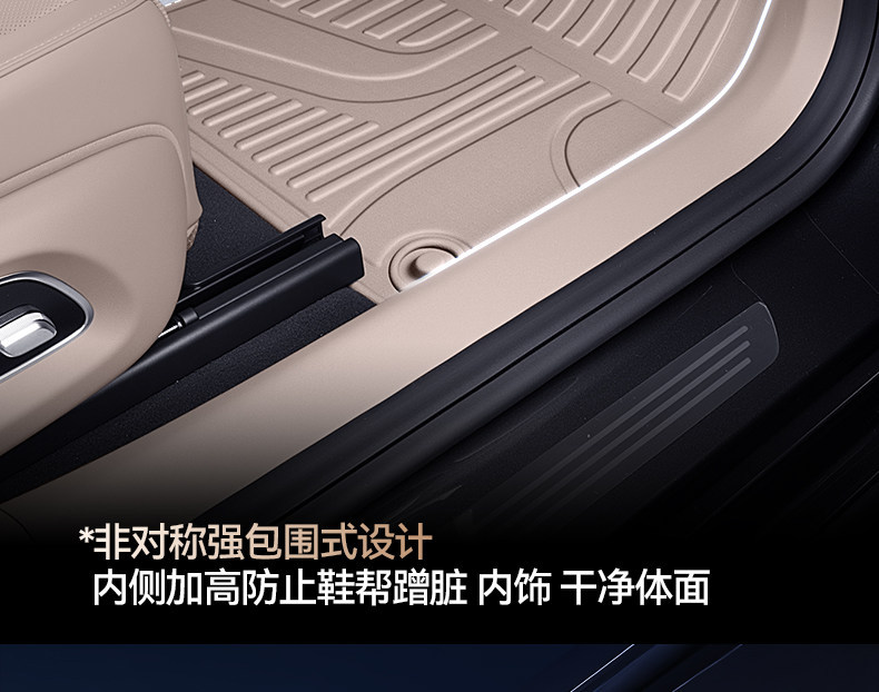 Suitable for Zeekr 8X TPE2026 new model car interior floor mats, modification accessories, and carpet supplies