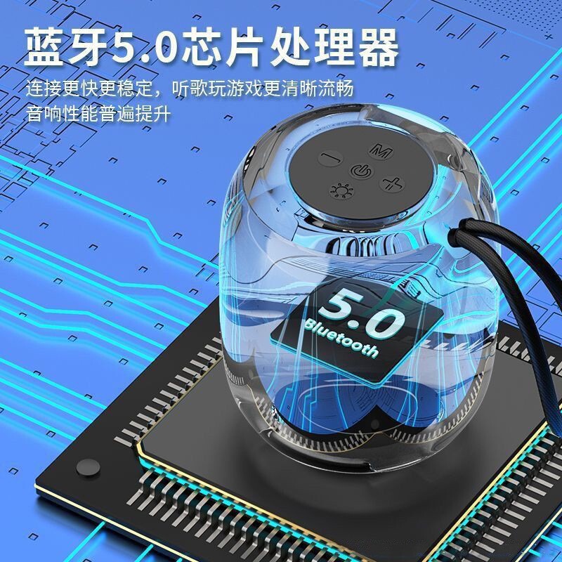 SH无线蓝牙音箱蓝牙低音炮户外便携式大音量车载家用桌面迷你音响|undefined