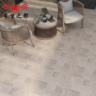 莱姆石瓷砖别墅庭院露台楼顶600X600阳台花园院子防滑地砖仿古砖-阿里巴巴