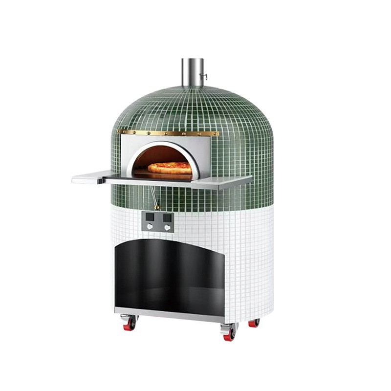 Horno de pizza de samurai negro de acero inoxidable de alta temperatura horno de gas eléctrico de alta temperatura para restaurantes occidentales comerciales