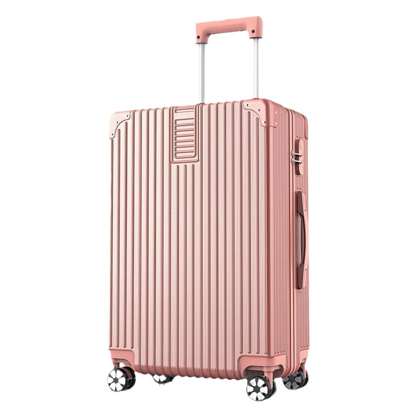 [Fábrica de selección estricta] maleta de varilla de tracción de 28 pulgadas maleta de viaje rueda universal 20 pulgadas fuerte
