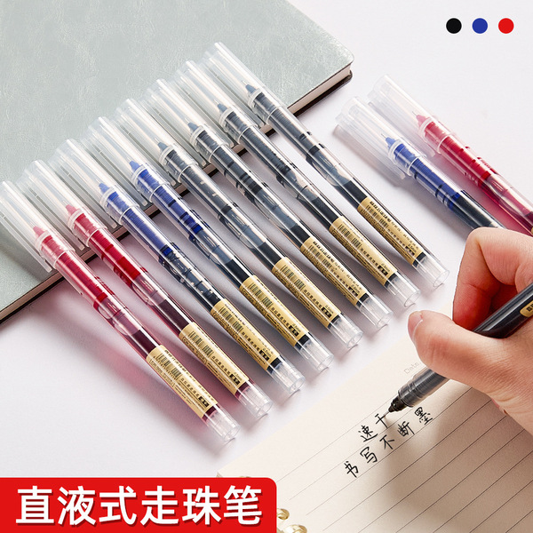 rollerball quick dry capacious rollerball pen for students