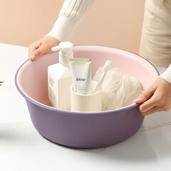 家用脸盆大号加厚耐用塑料洗脸盆子学生宿舍用小盆洗衣服盆洗脚盆
