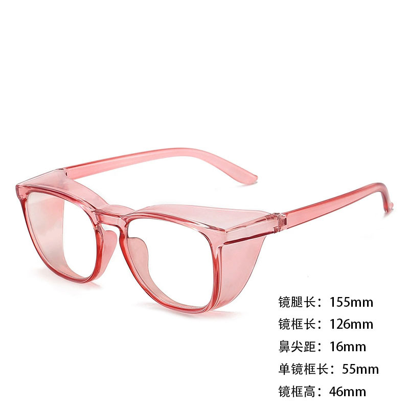 VGOファッションスポーツ99花粉防止メガネ防曇ブルーライト術後黒色保護目シリコンリング保護辺防風鏡