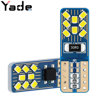 Car LED width indicator light decoding T10 2016 16SMD canbus highlight license plate light reading light