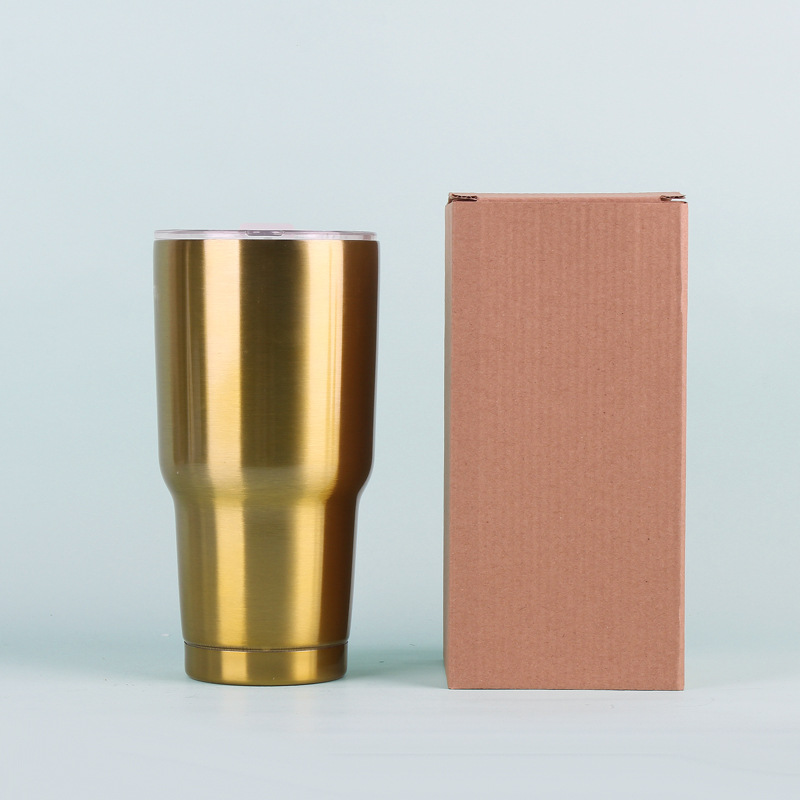 Suministre la taza portátil europea y americana del helado de 30oz 304 taza del aislamiento del vacío del coche taza de cerveza de la cola de la taza del coche de la custodia fría image 16