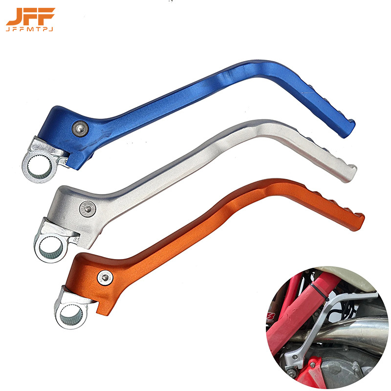 Cnc Aluminum Alloy Off-Road Motorcycle Starting Lever, Modified Foot-Operated Ignition Starting Arm, Compatible Models See Details