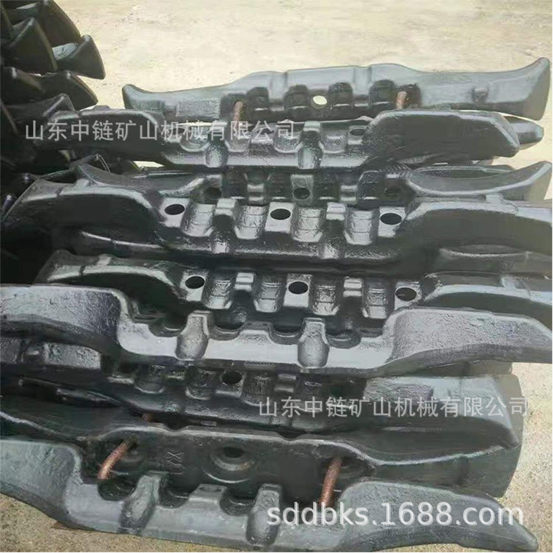 图号3TY-47矿用牛角刮板 总长753mm 中心距175mm重量31.4kg