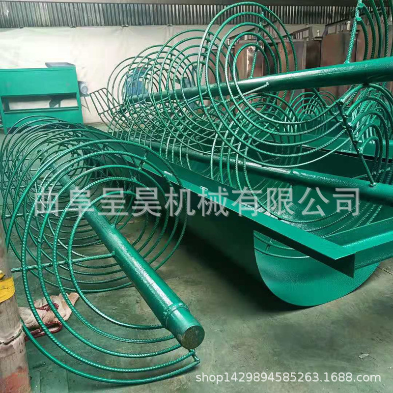 大型洗红薯上料机配套薯渣分离机打粉机效率高 呈昊机械自产自销