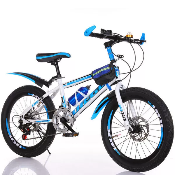 Blue bike shifter (brake handle) disc brake, deluxe edition