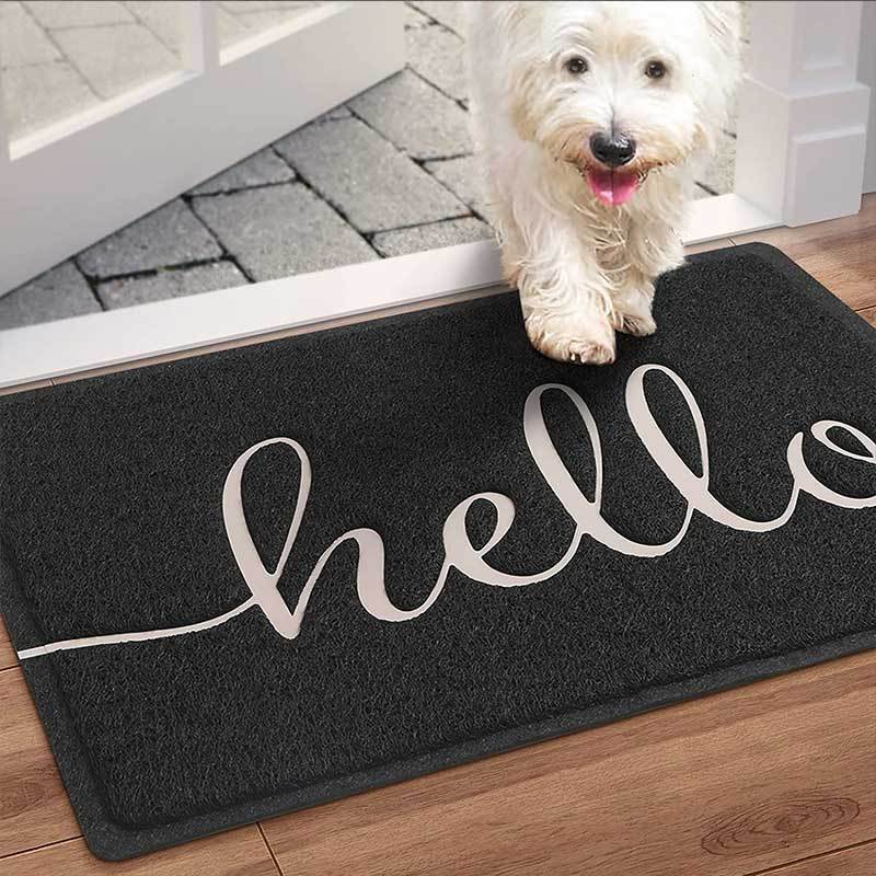 Cross-Border Hello Silk Loop Floor Mat Entrance Door Mat Doorway Mat Foyer Non-Slip Custom Absorbent Non-Slip Absorbent Cross-Border Hello Silk Loop Floor Mat Entrance Door Mat Doorway Mat Foyer Non-Slip Custom Absorbent Non-Slip Absorbent