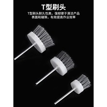 曼沙锐磨料线盘片刷带棒高温钢丝磨料线尼龙刷清洗机盘片刷
