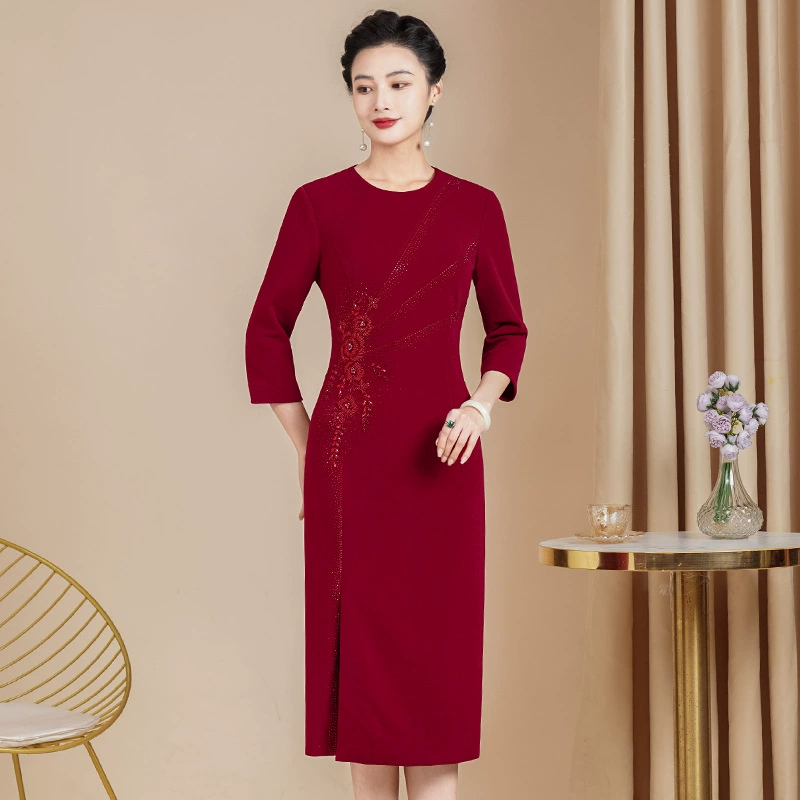 Wedding dress, cheongsam, elite set for mother