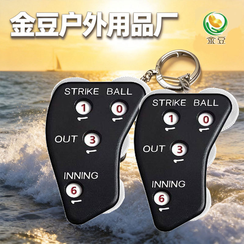 Wholesale Baseball Softball Referee Counter Outdoor Sports Manual Dial Mechanical 0-10 Point Referee Counter