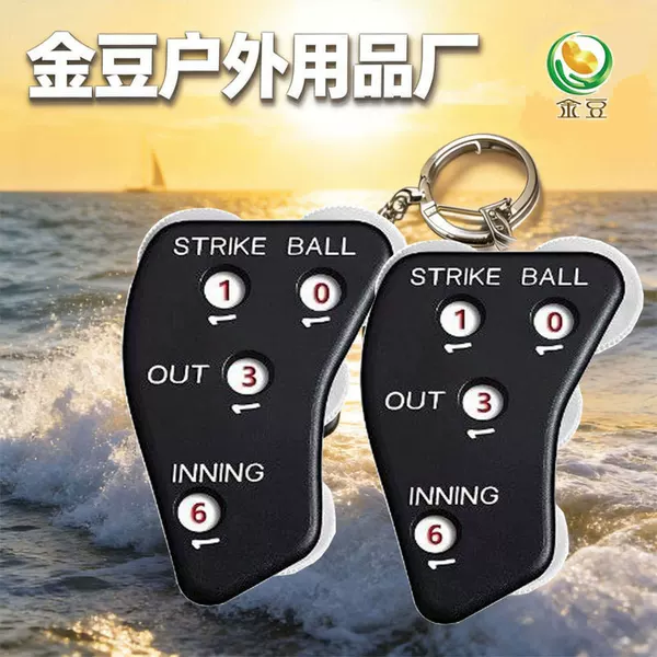 Wholesale Baseball Softball Referee Counter Outdoor Sports Manual Dial Mechanical 0-10 Point Referee Counter