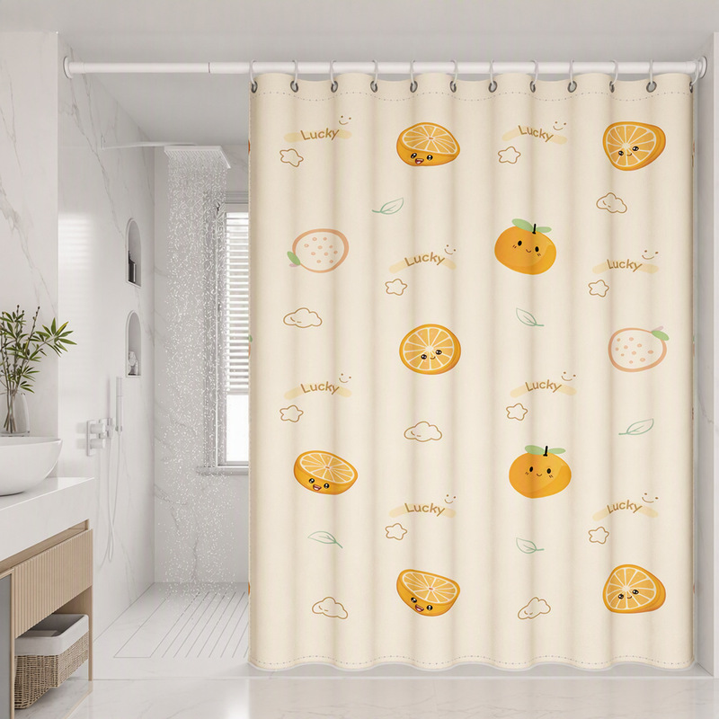 Bathroom Shower Curtain, Bathroom Tarpaulin, Mildew-proof, Punch-free Toilet, High-end Blocking Curtain, Shower Partition Door Curtain Bathroom Shower Curtain, Bathroom Tarpaulin, Mildew-proof, Punch-free Toilet, High-end Blocking Curtain, Shower Partition Door Curtain
