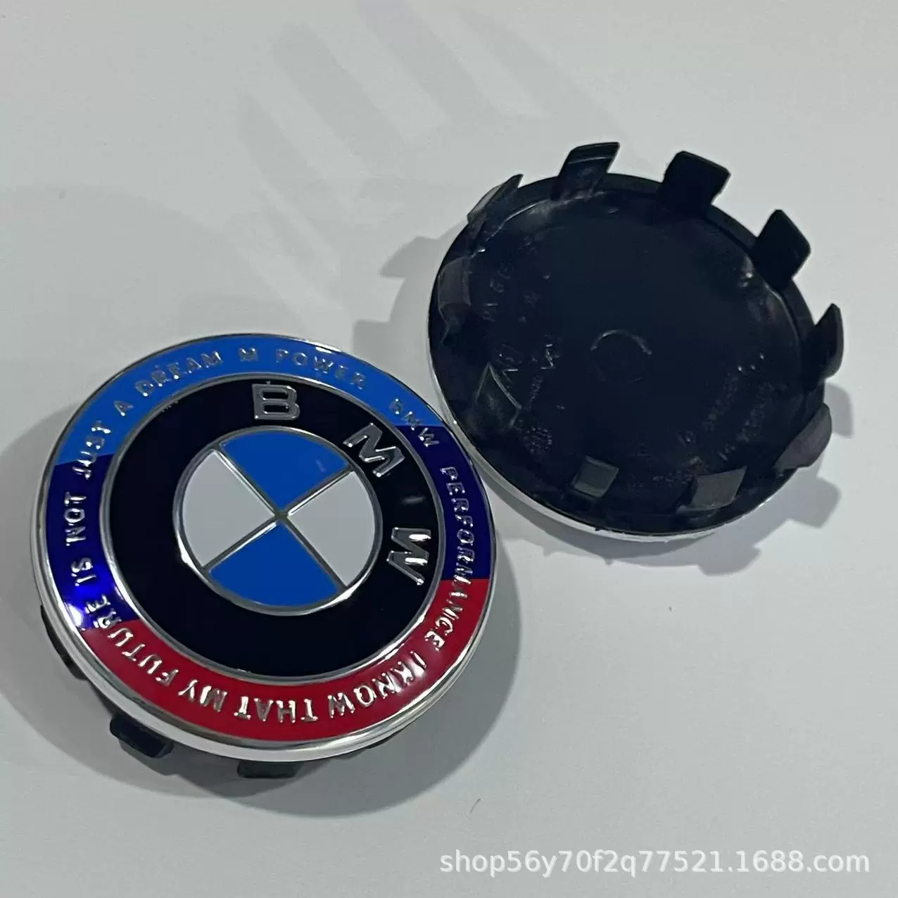 Подходит для колесного колпака BMW синий и белый 68 мм декоративная накладка центровины колеса автомобиля с 10 зубцами