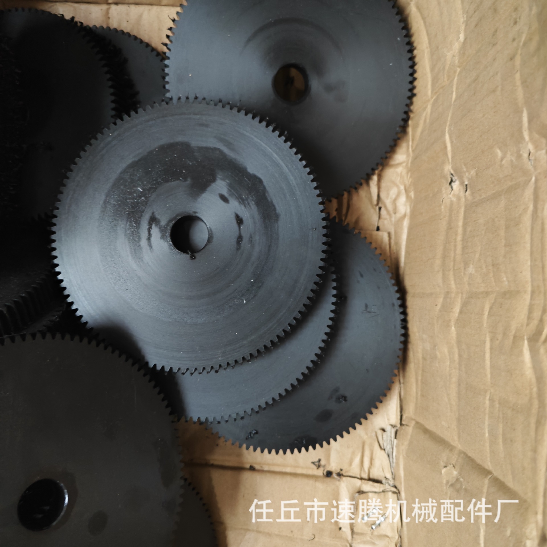 3 Mold Nylon Gear Nylon Processing Parts Black or White Plastic Gear