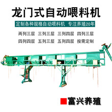 三列鸡场自动喂料机 蛋鸡肉鸡龙门式喂料机上料机送料机
