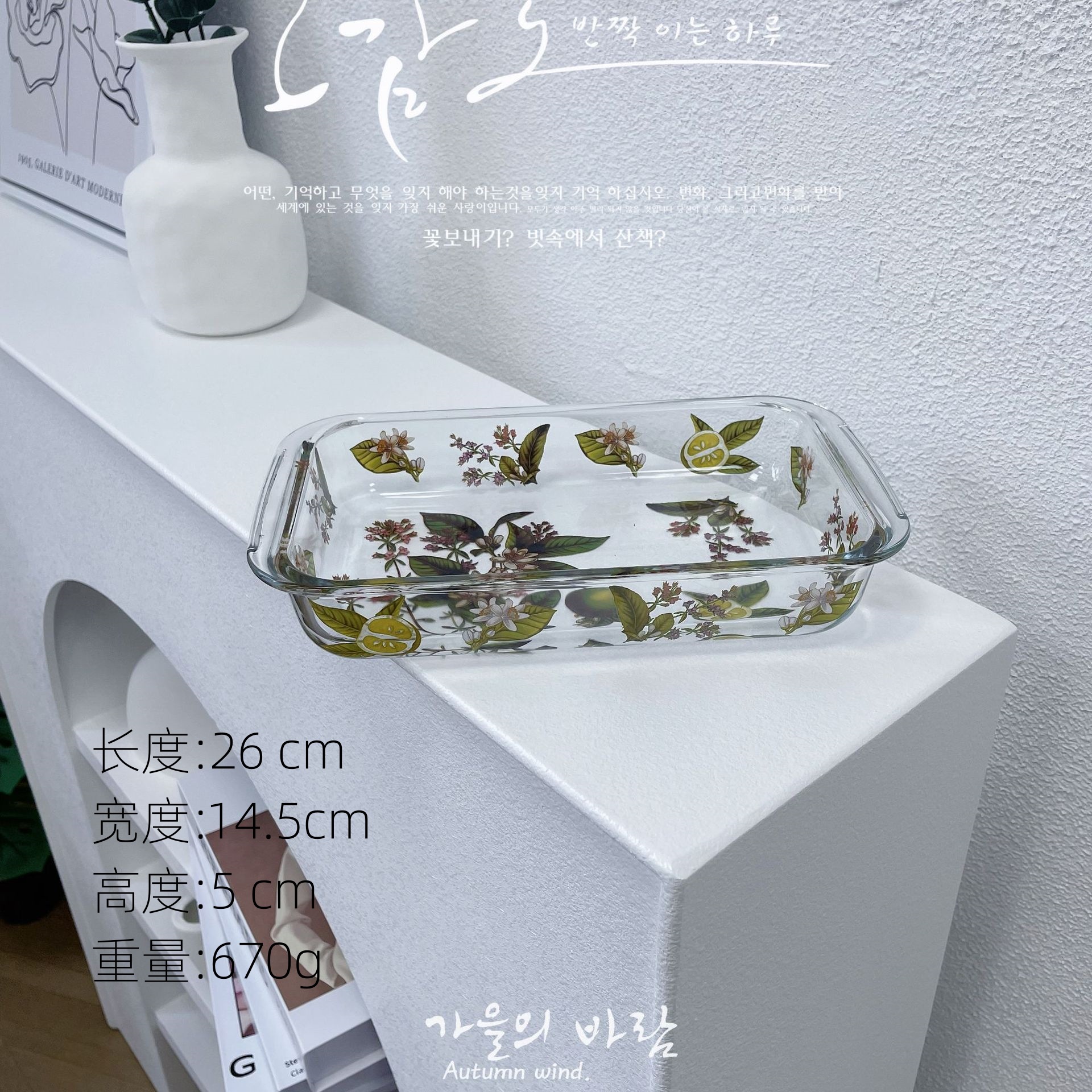 Xiaoqinggan- 10inch 직사각형 베이킹 팬(28개/상자)