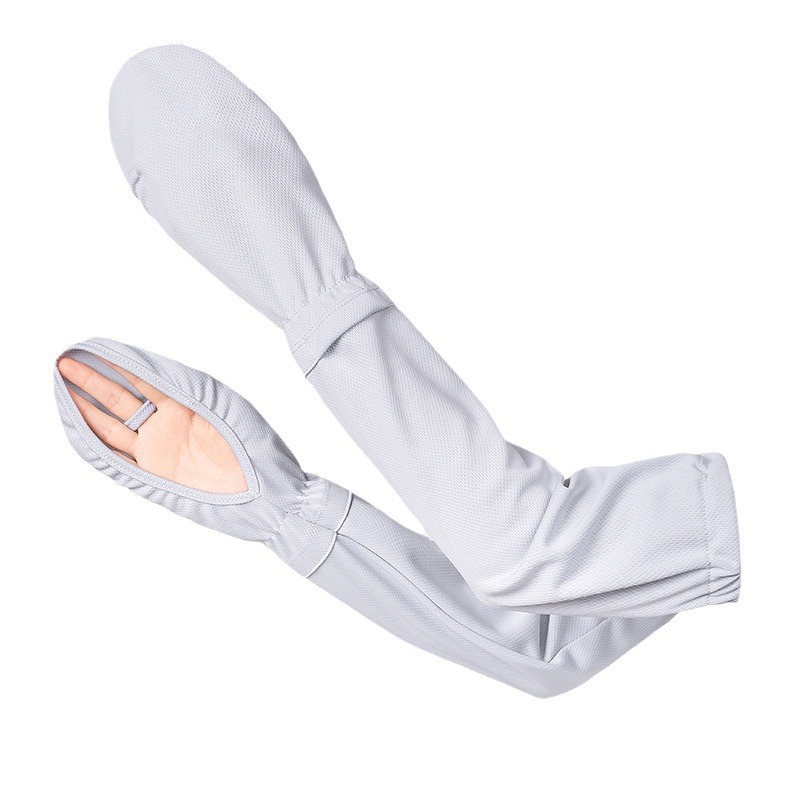 자외선 차단제 말굽 슬리브 아이스 실크 아이스 슬리브 장갑 여성용 느슨한 통기성 팔 완장 선스크린 자외선 차단 야외