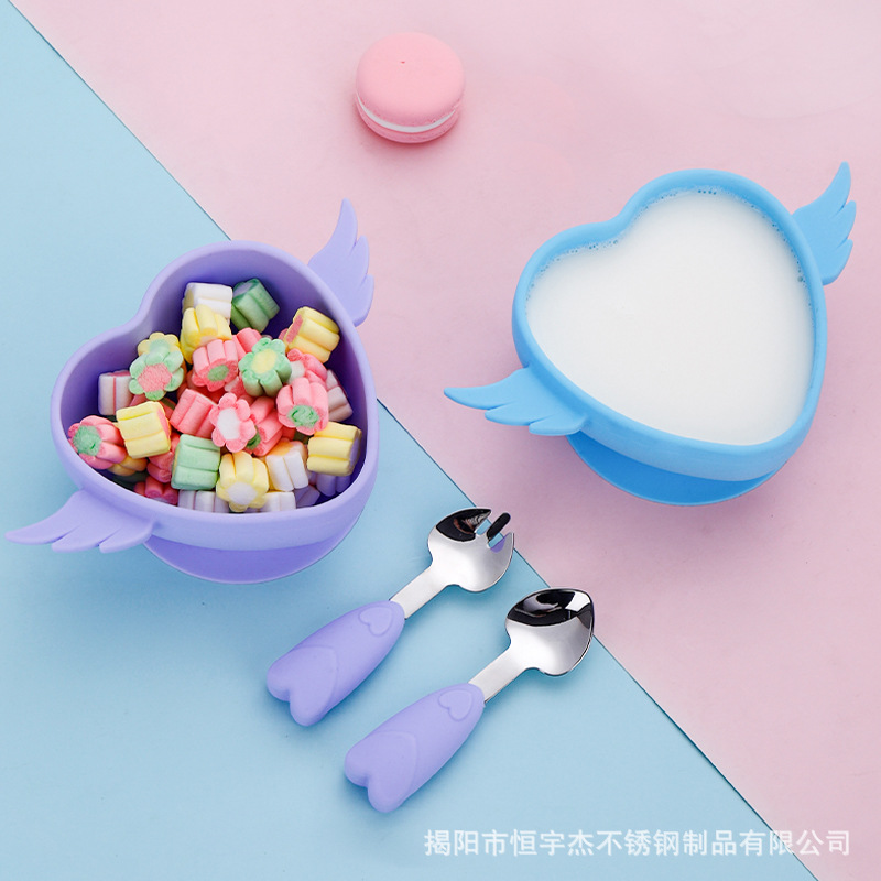 silicone tableware for feeding for mother and baby