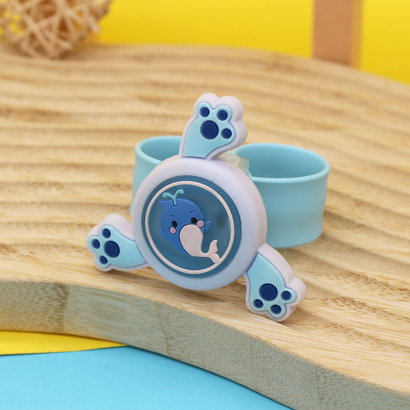 Pulsera de aceite esencial de planta coreana, pulsera de reloj, anillo de papa, giroscopio giratorio para niños, brazalete para niños
