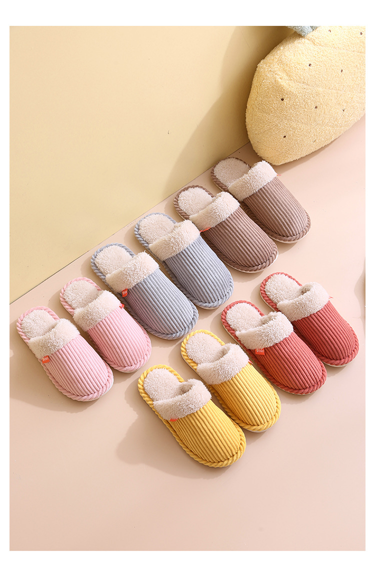 Unisex Casual Solid Color Round Toe Home Slippers display picture 1