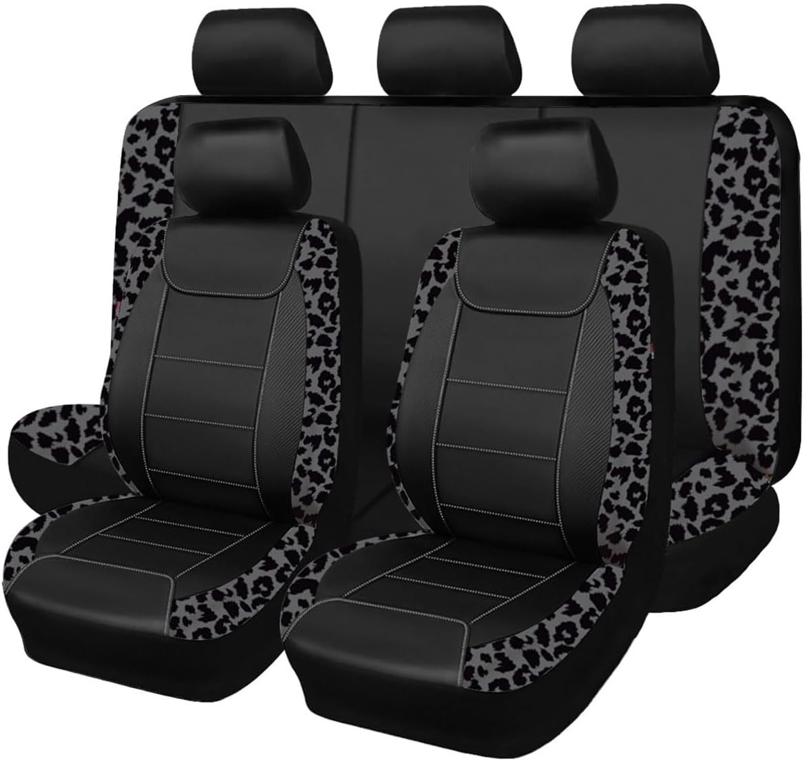 Universal seat cover – Universal Leather Car Seat - black-2
