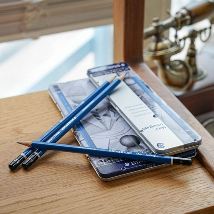 Alemania STAEDTLER SchidLou 100 azul Barra de dibujo a lápiz pluma