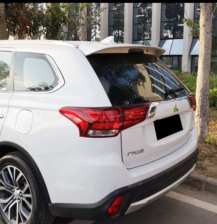 Mitsubishi Outlander Large Rear Spoiler for 13-22 Models, New Outlander Modification Special Widened Roof Spoiler, Wind Deflector, No Drilling Required