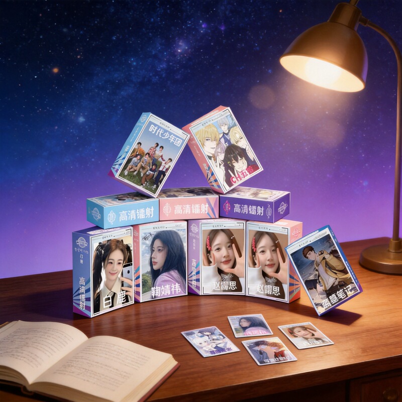 Aespa Tianguan White Deer GIDLE Initial Sound Laser Card IVE Peripheral Star Animation Laser Card 55