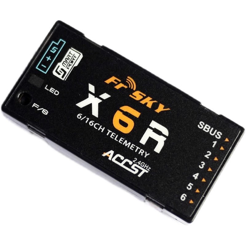FrSky 睿思凯 X6R接收机 16通道 S.Port数据回传  X8R接收机