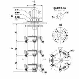 美式箱变组合式变压器用无励磁笼形分接开关WSLII3 63~125/10-4X3