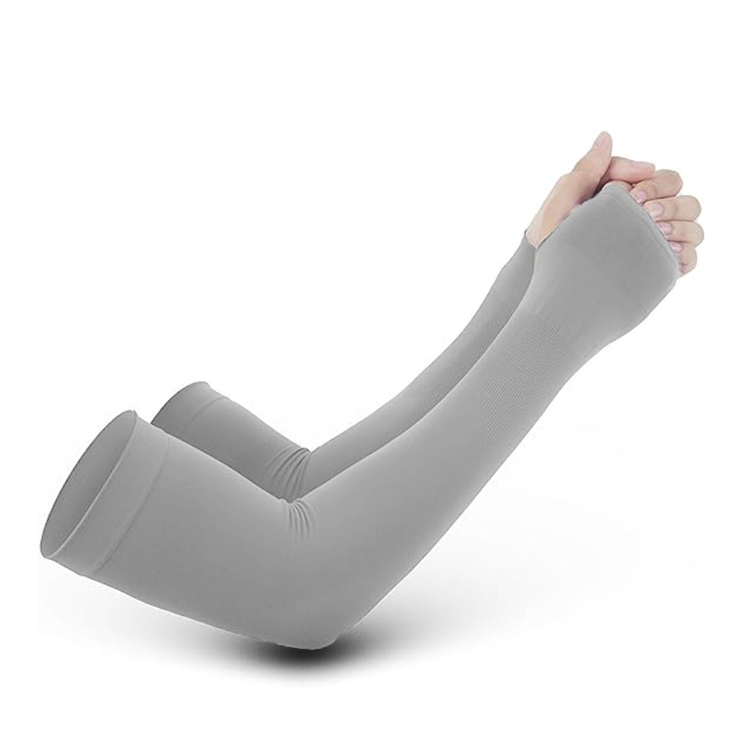 Protección solar para mujer, mangas de seda helada, gradiente anti-UV, verano, ciclismo, conducción, ciclismo, transpirable, para correr, mangas de hielo