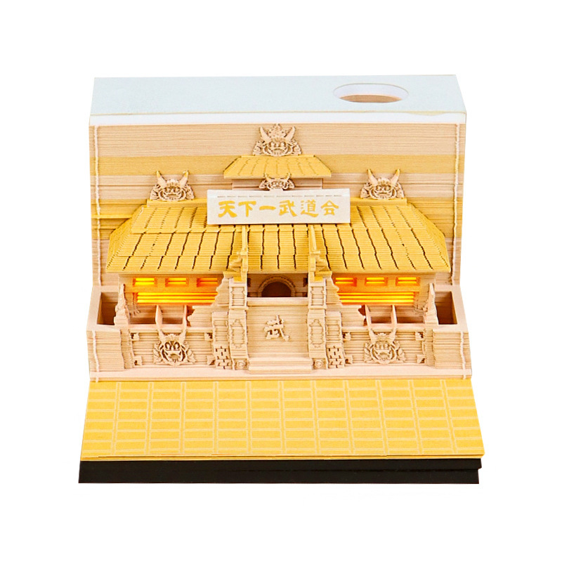 2026 紙彫刻カレンダークリエイティブデスクトップ装飾装飾品ビジネスイベントギフトカスタムツリーハウス 3D 立体ノートブック|undefined