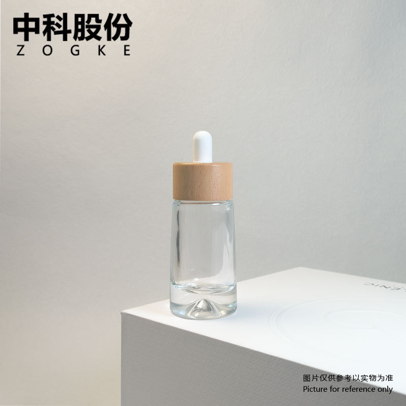 厂家现货10ml20ml30ml50ml透明水滴底瓶食品级玻璃瓶精华原液瓶|undefined