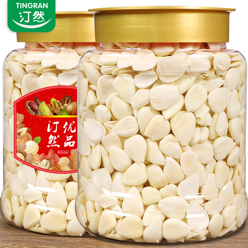 Tingran Peel South Almond Sweet Almond 450g Edible Original Cooked North-South Apricot Nut Almond Dew Soybean Milk Wholesale