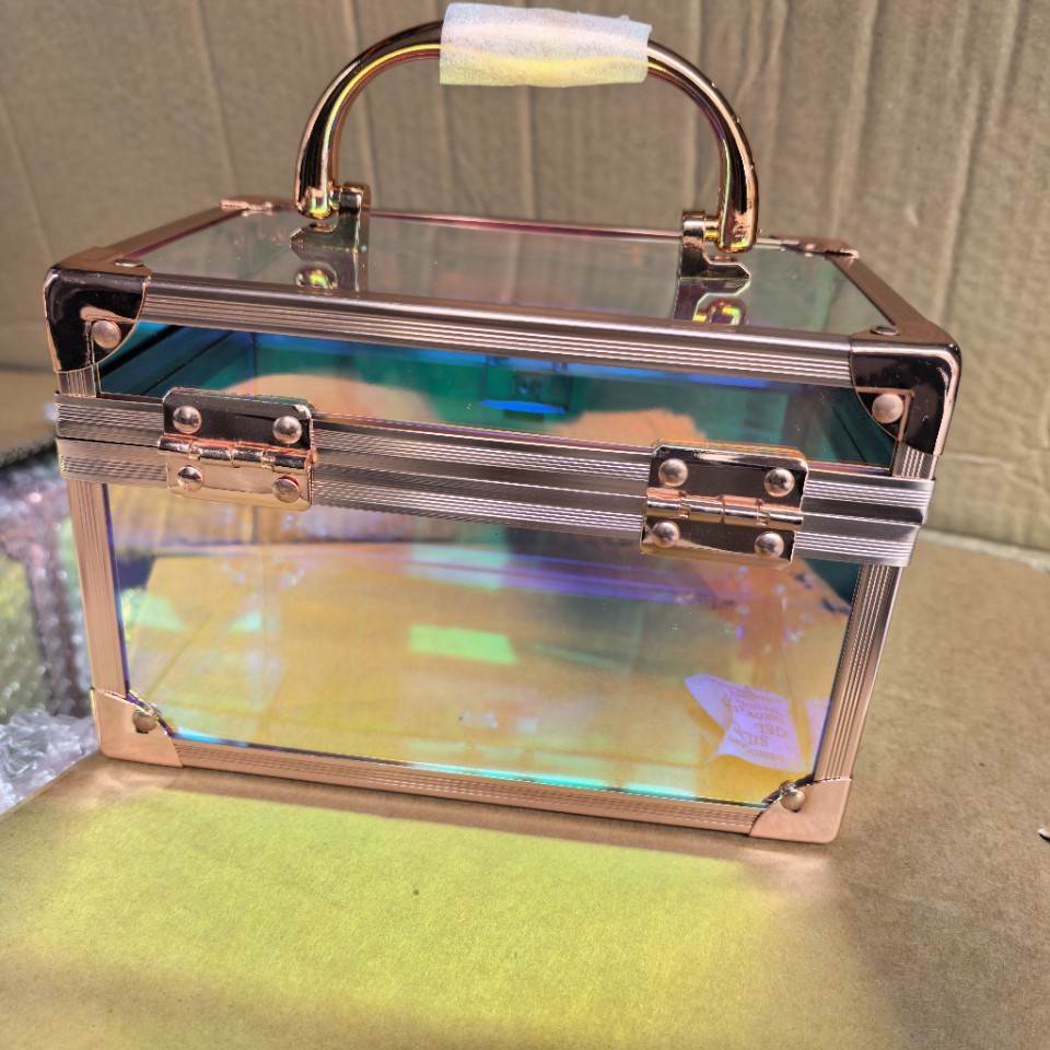 Caja de herramientas de manicura especial de gran capacidad para pestañas de belleza caja de almacenamiento de escritorio cesta de almacenamiento caja de pegamento de nail caja de salida