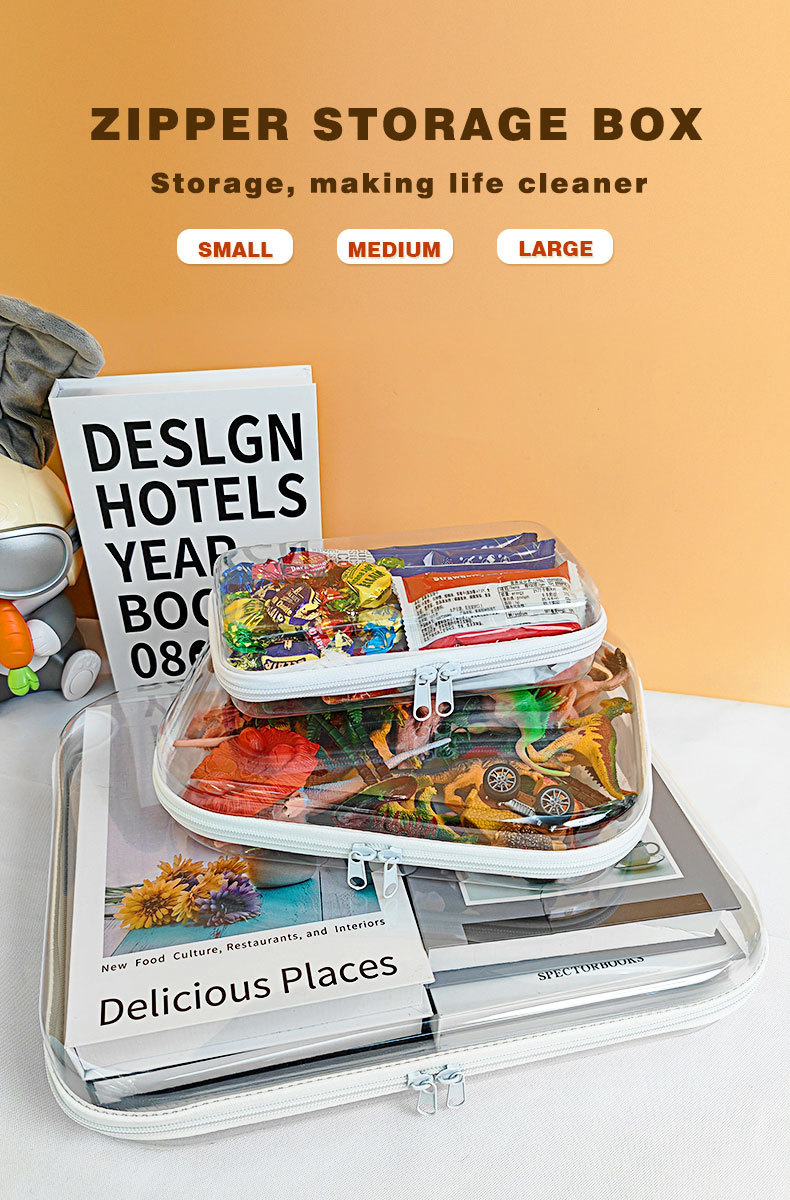Amazon PET travel cosmetic bag set digital toilet supplies cosmetic packaging cosmetic bag clothing shoes luggage