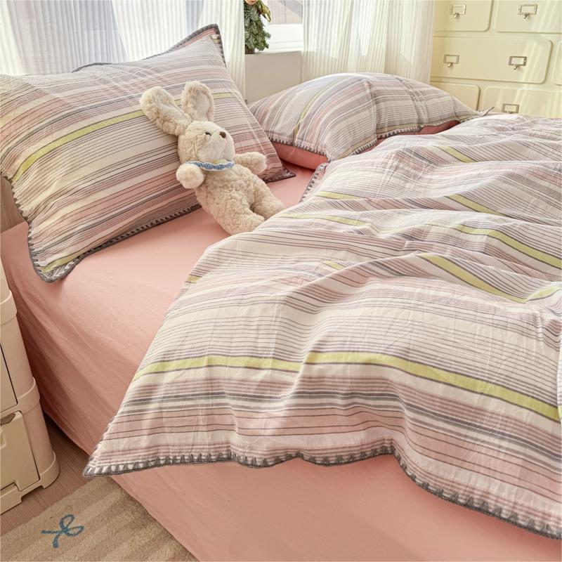 Una clase de algodón concha borde cubierta de algodón lavado con agua pequeño libro rojo blogger cubierta de almohada de viento principal 150x200x230 cubierta de colcha