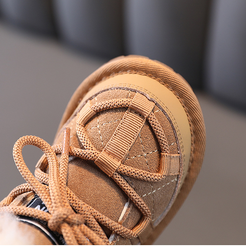 Children's winter warm low boots for boys