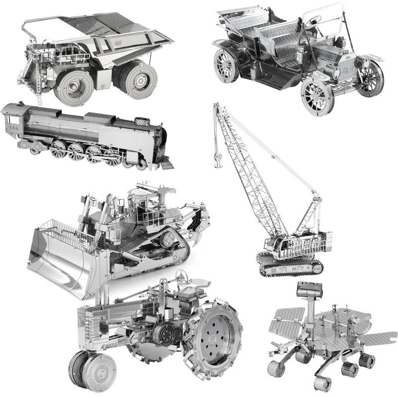 自動車工学車両 DIY 手作り 3D 金属パズル大人の立体モデル組み立て教育玩具高|undefined