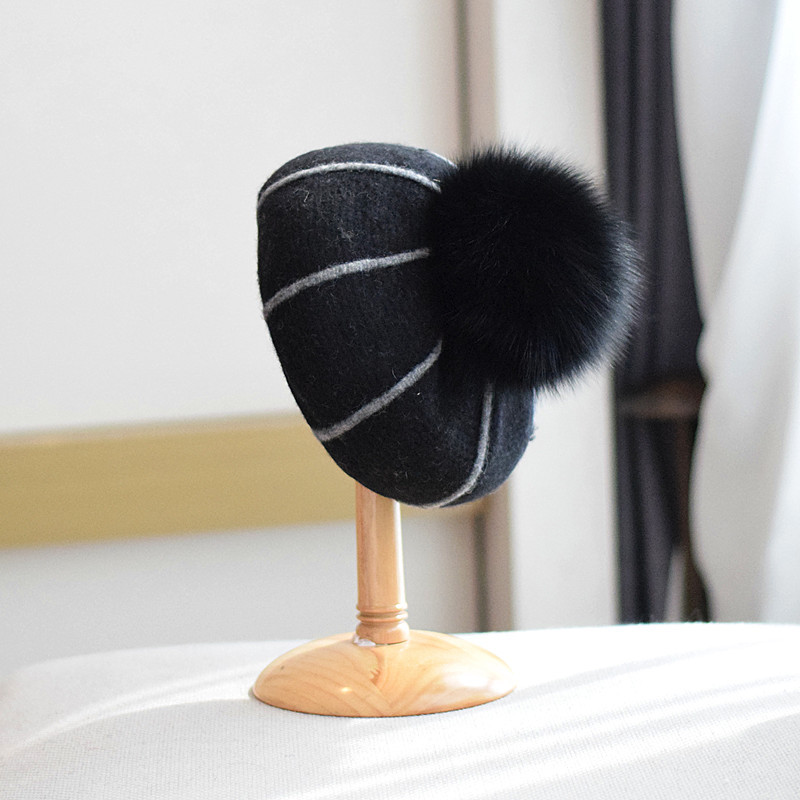 Pumpkin Wool Beret - Image 12